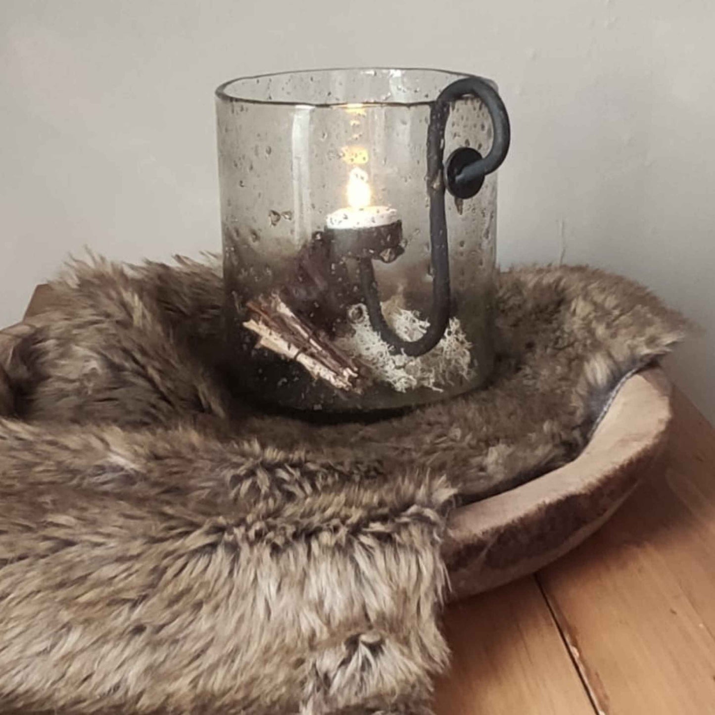 Brynxz bubbelglas windlicht