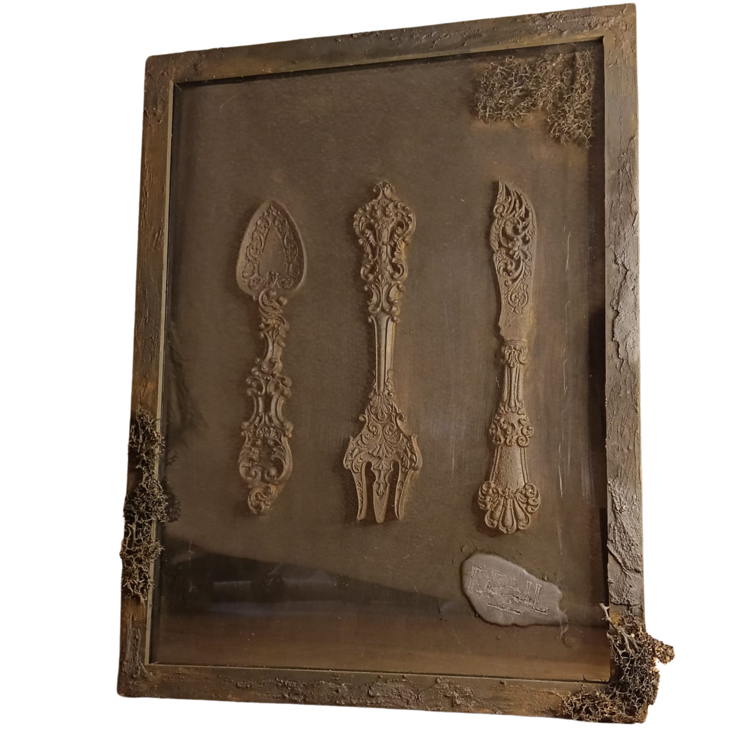 Schilderij sculptuur bestek