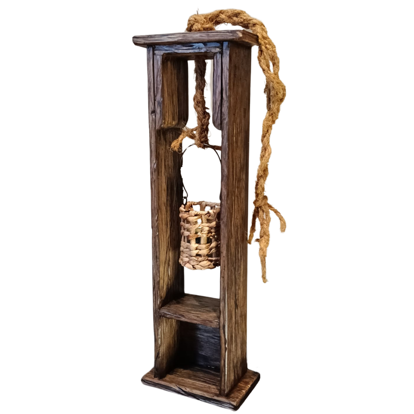 Rustiek houten standaard