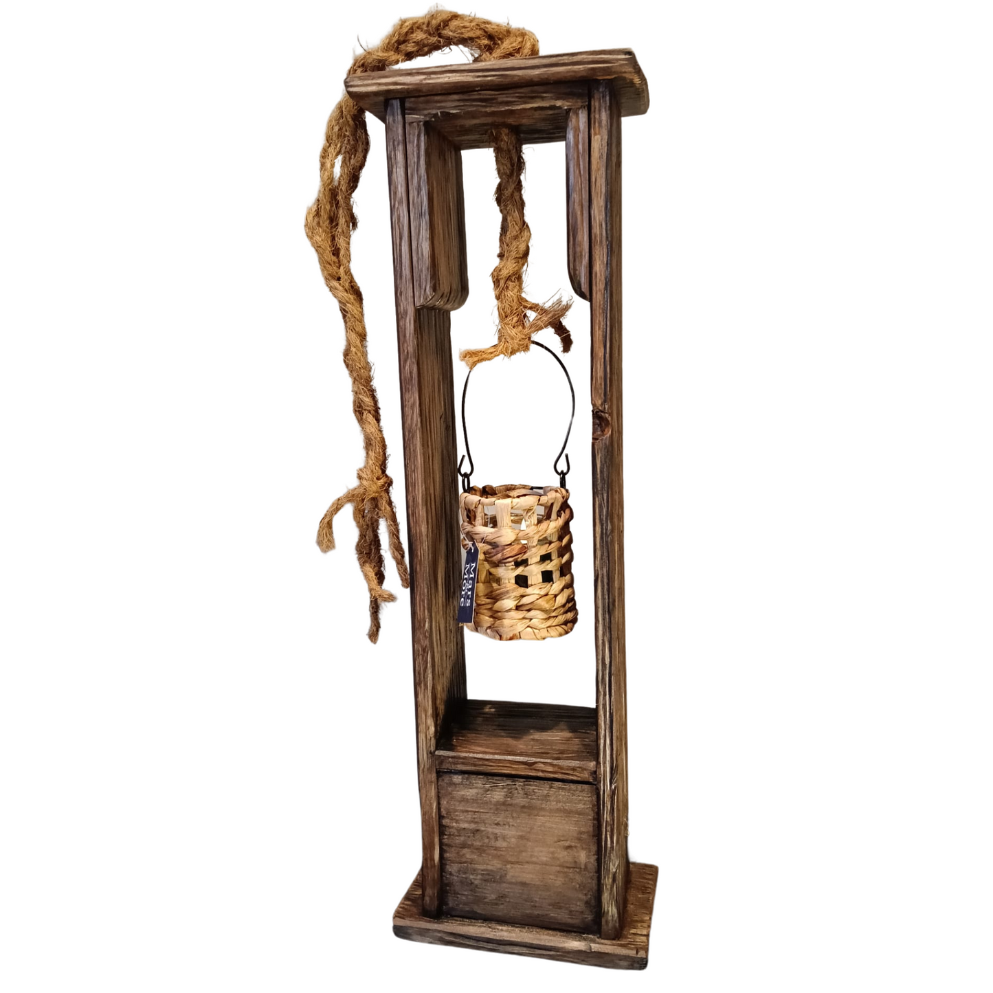 Rustiek houten standaard