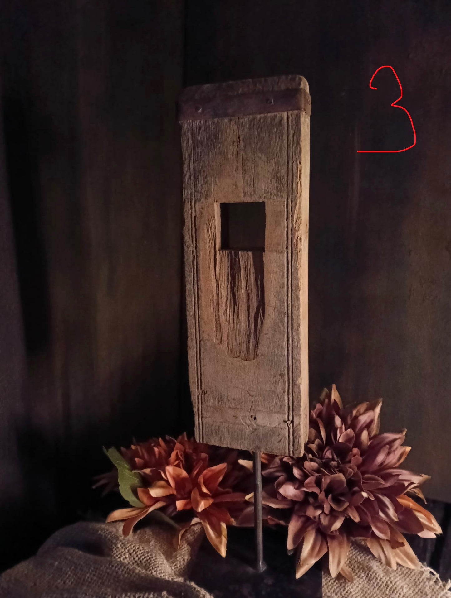 Driftwood op standaard