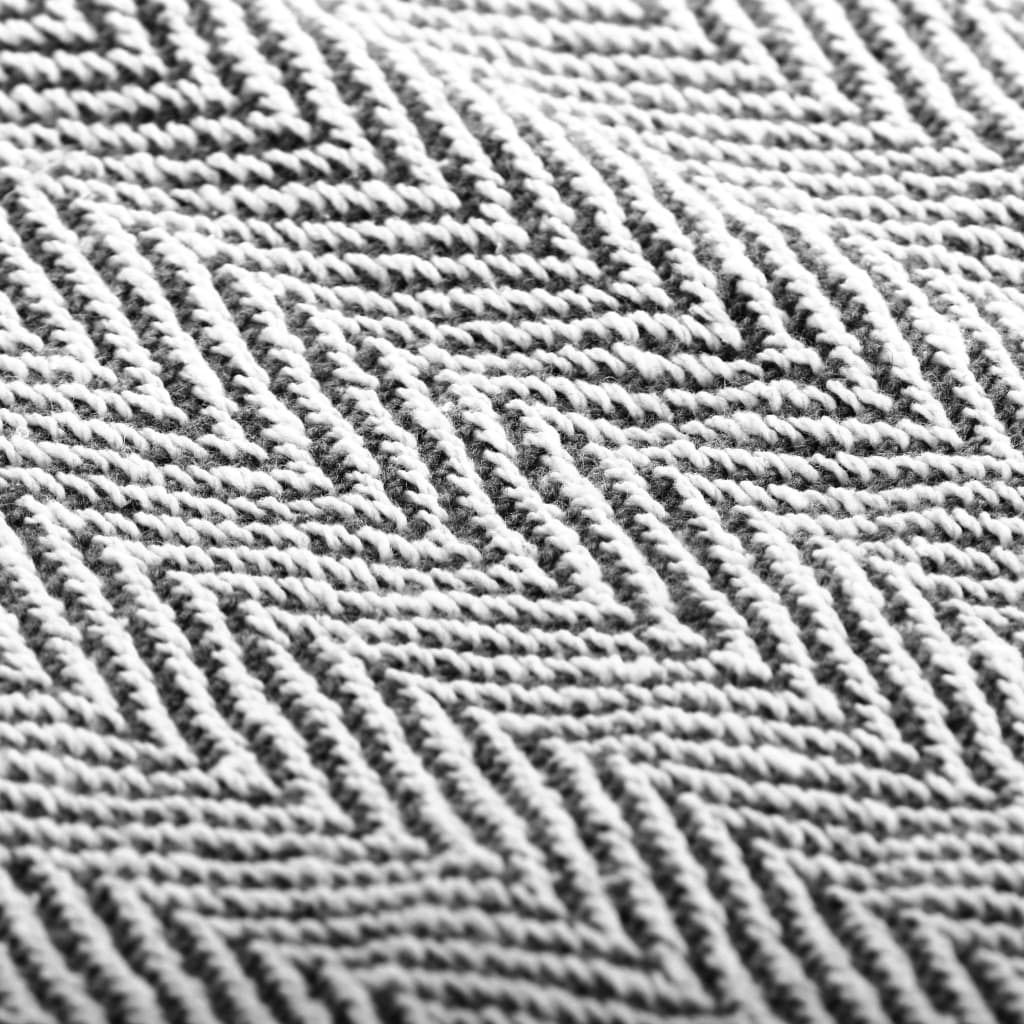 Plaid Visgraat Katoen