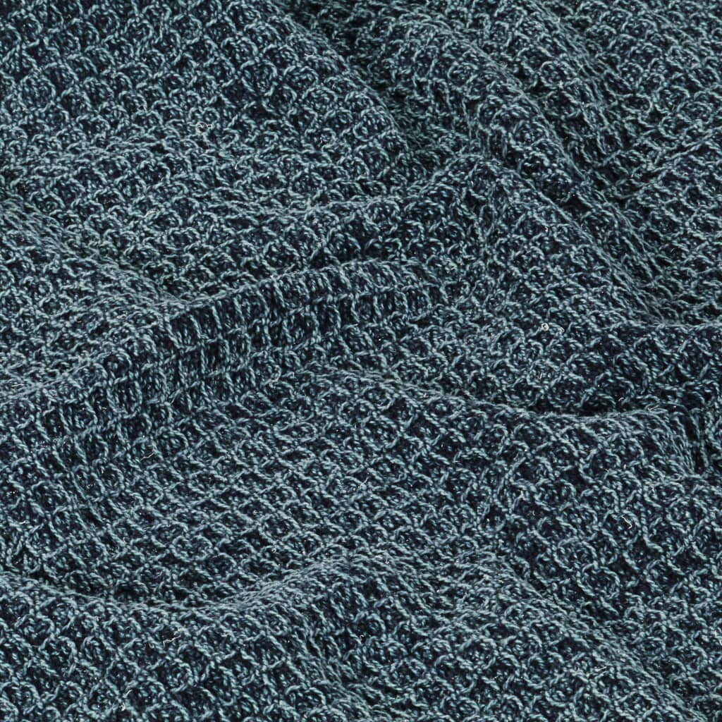 Plaid Katoen Indigo-Blauw