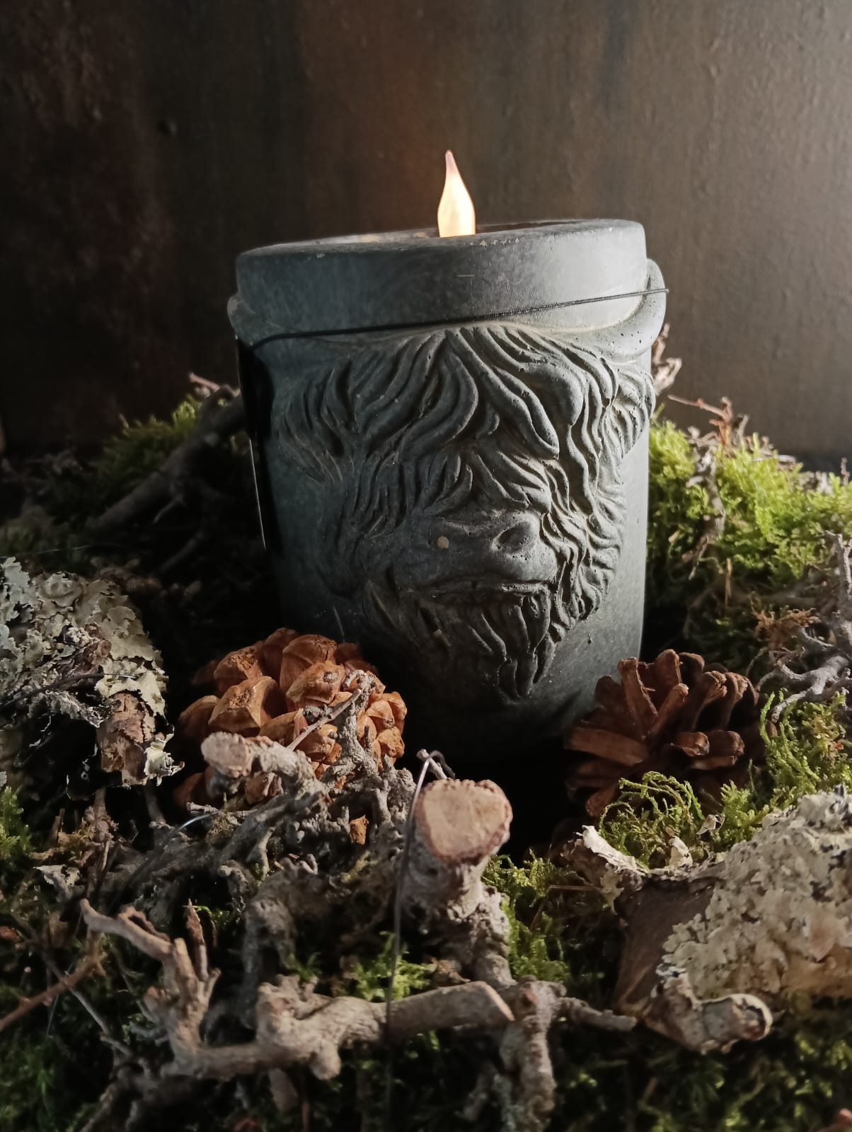 Waxinelicht houder hooglander