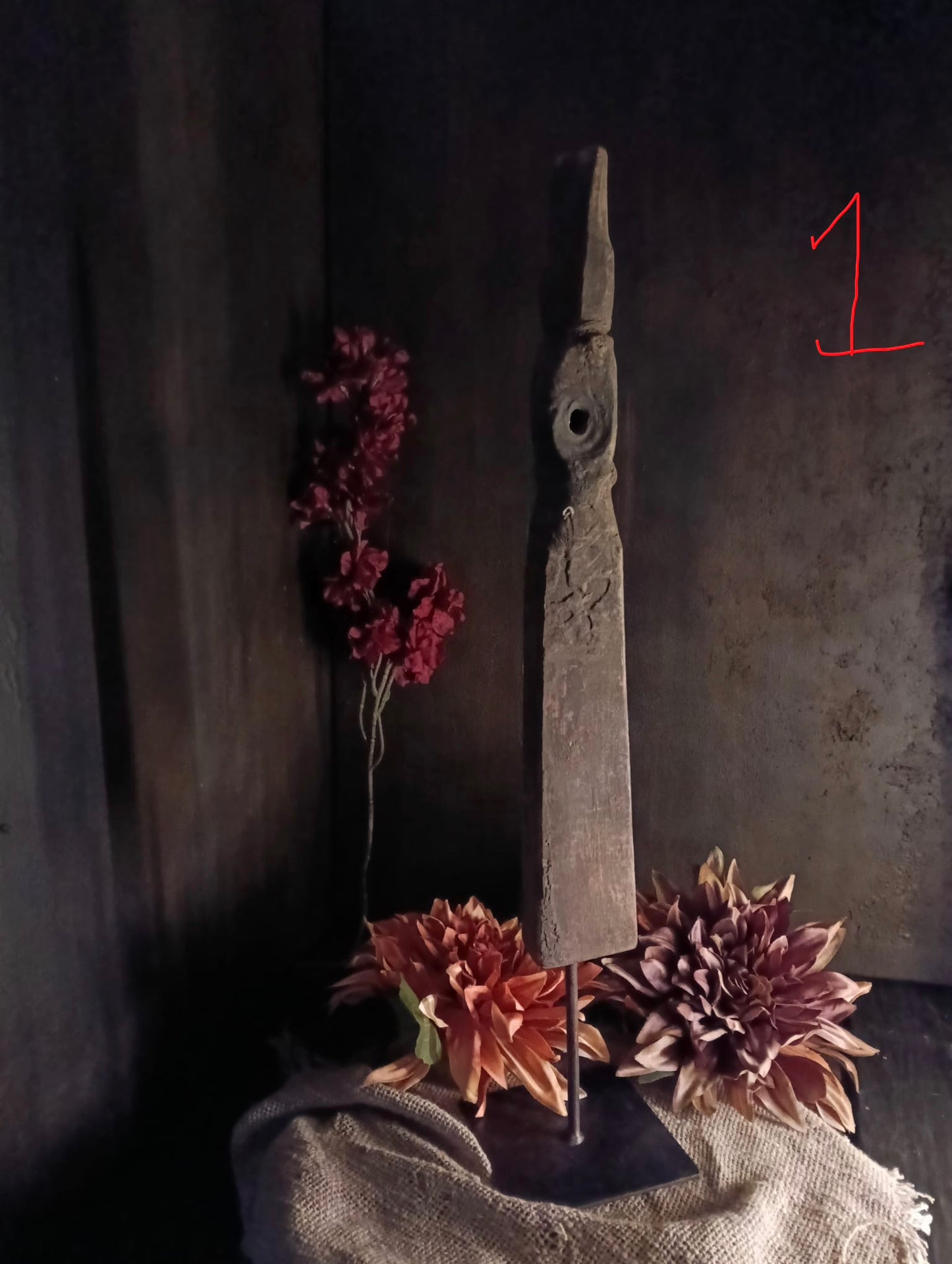 Driftwood op standaard