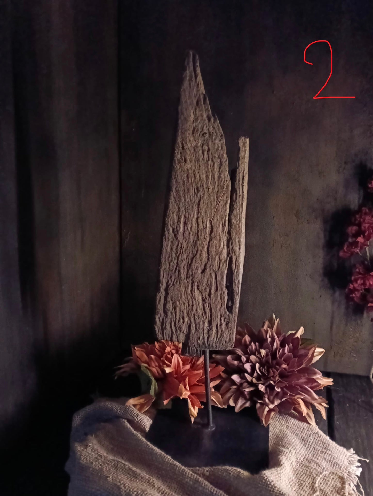 Driftwood op standaard