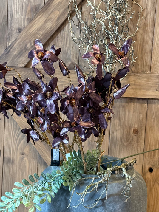 Kunst Magnolia lila