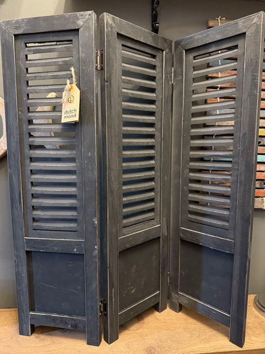 shutter zwart
