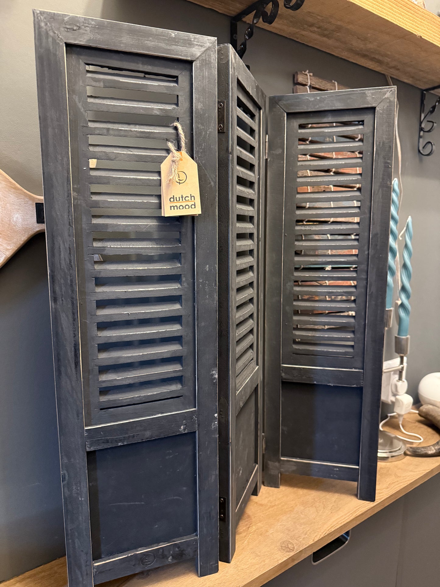 shutter zwart