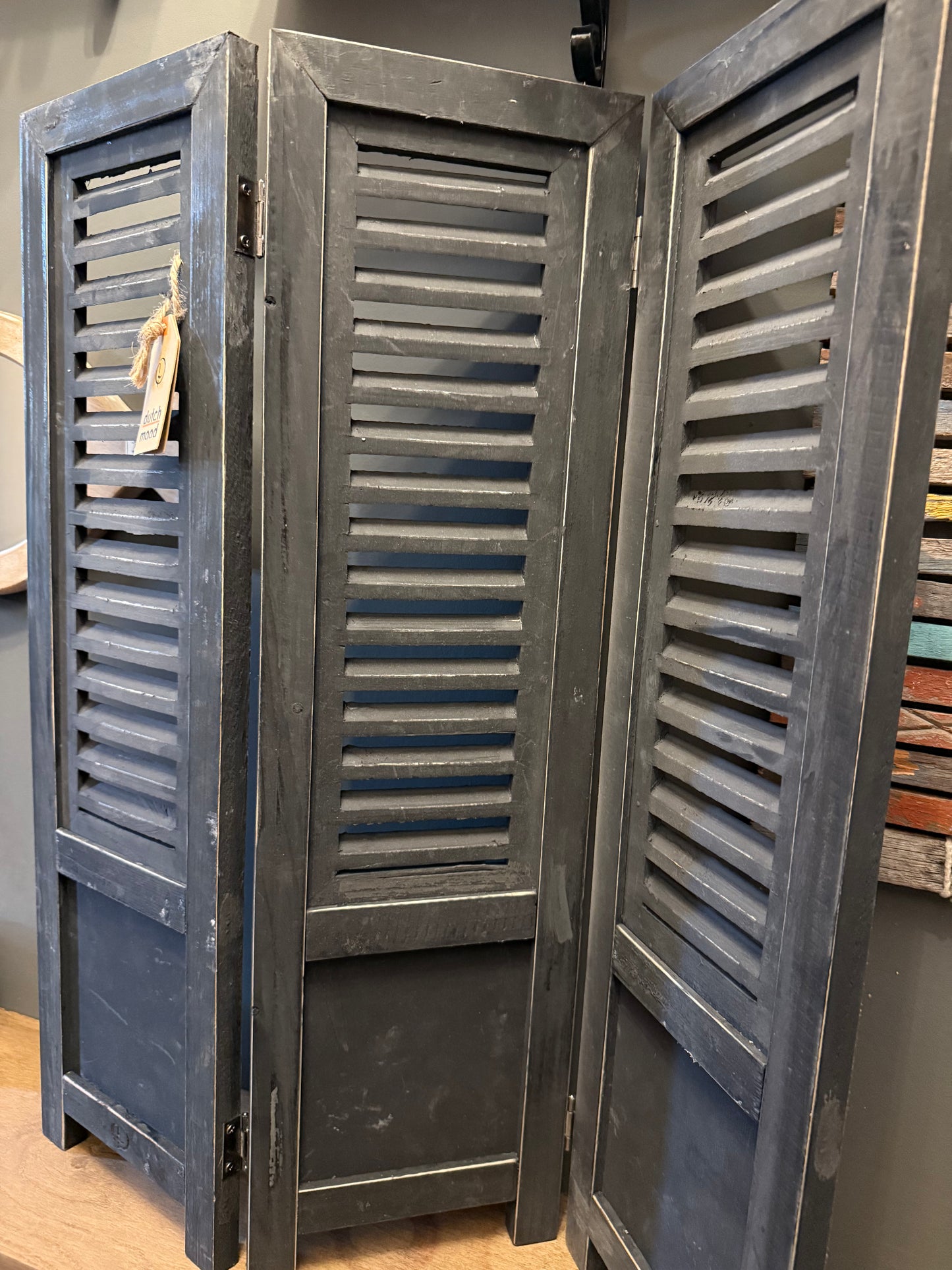 shutter zwart