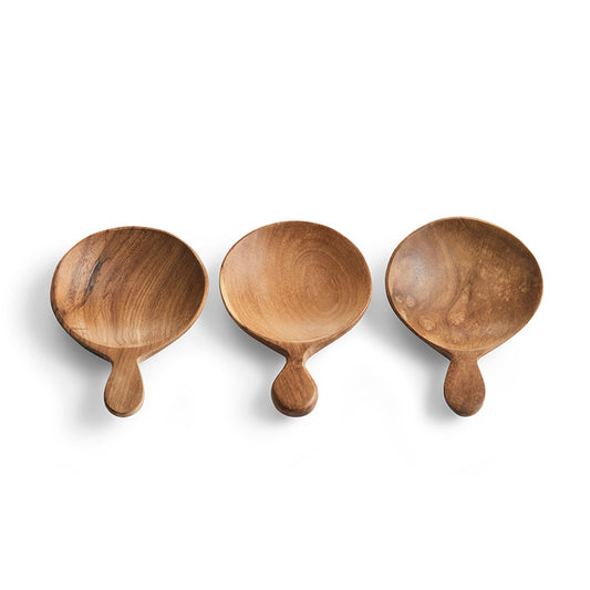 Schaaltje hout spoon