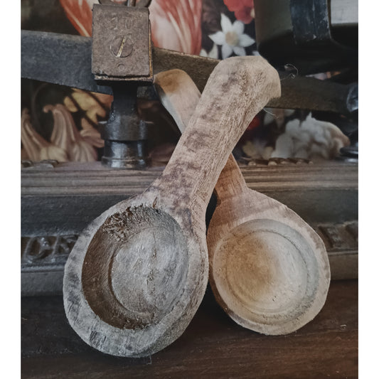 Vintage rustieke houten lepels